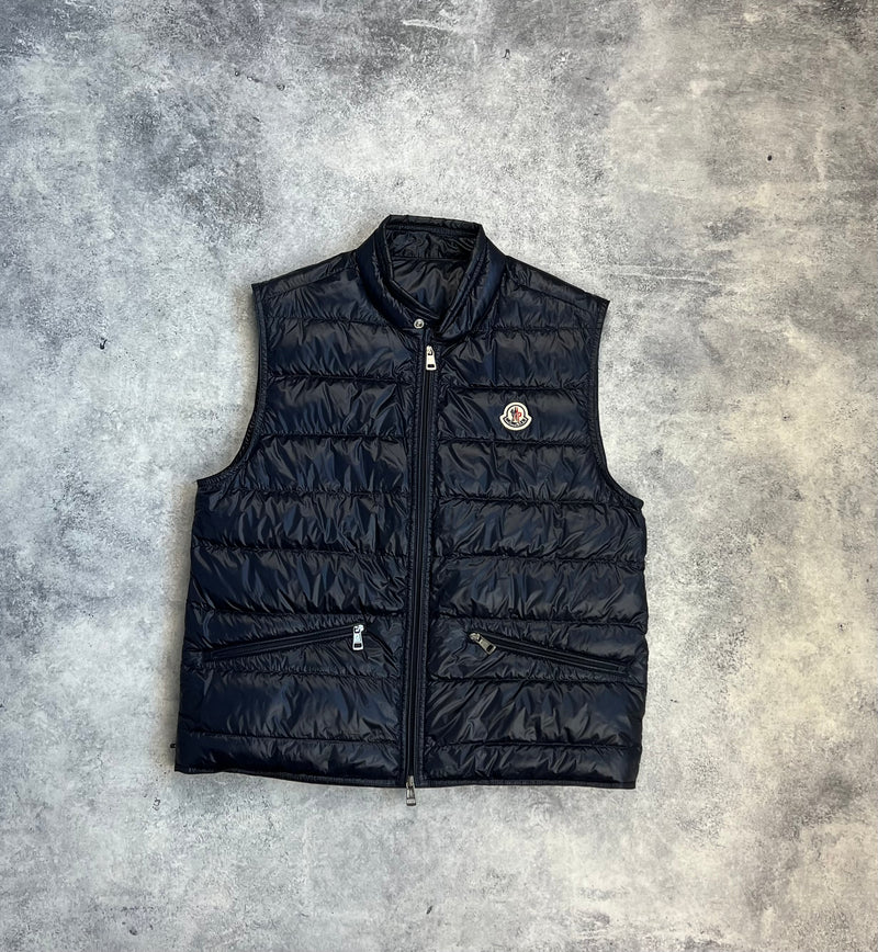 Moncler navy GUI gilet