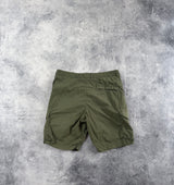 Stone island SS20 tela cargo shorts olive green