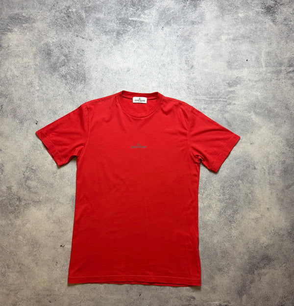Stone island JUNIOR Red graphic tee