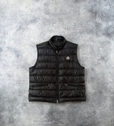 Moncler black GUI gilet