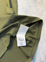 Moncler khaki box logo tee