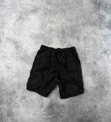 Stone island SS24 black nylon metal cargo shorts