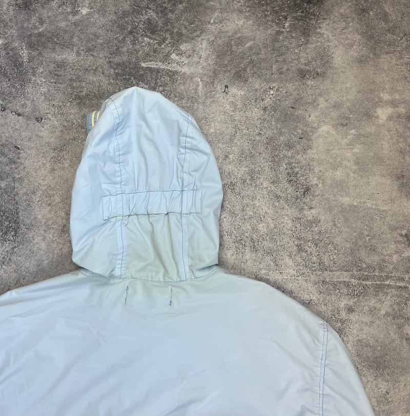 Stone island 2021 baby blue skin touch nylon-tc jacket