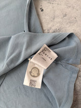 Moncler baby blue polo shirt
