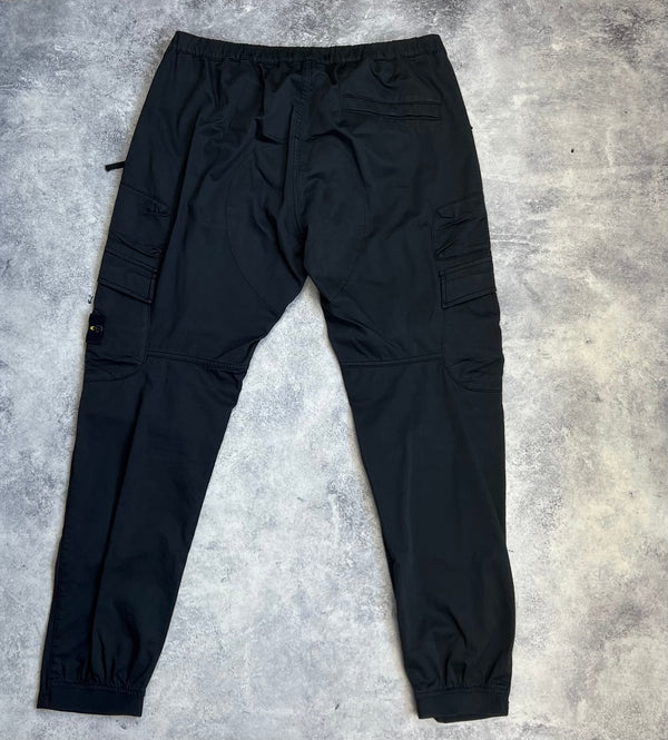 Stone island 2018 black cargo trousers