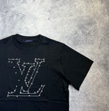 Louis Vuitton black connect the dots tee