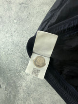 Moncler navy large logo swim shorts
