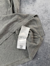 Moncler grey arm logo tee