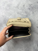 Gucci vintage GG beige purse
