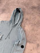 CP company light blue pullover hoodie