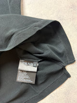 Prada black polo shirt