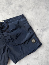 Stone island navy nylon metal swim shorts
