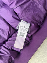 Stone island purple crinkle reps NY down jacket