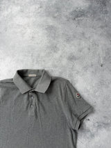 Moncler grey polo shirt