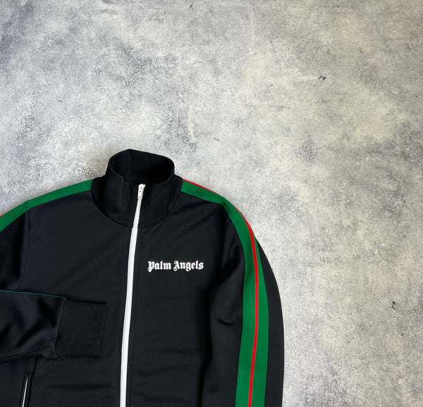 Palm angels black exodus track jacket