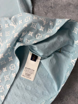 Louis Vuitton baby blue gradient tee
