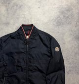 Moncler navy Albert Giubbotto jacket