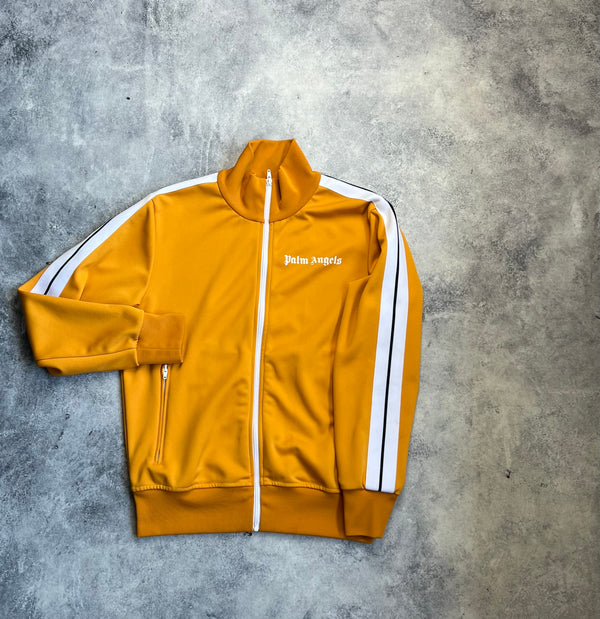 Palm angels mustard yellow track jacket