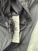 Stone island 2021 black skin touch nylon-tc jacket