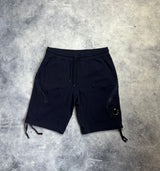CP company navy cotton shorts