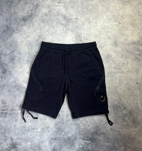 CP company navy cotton shorts