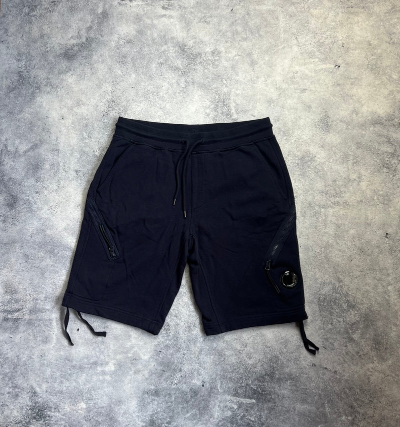 CP company navy cotton shorts
