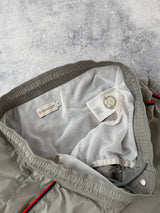 Moncler grey swim shorts