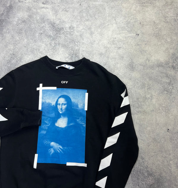 Off-white Mona Lisa black jumper