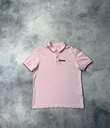 Prada pale pink polo shirt