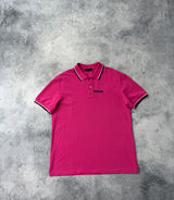Prada pink polo shirt