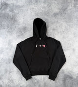 Off-white acrylic arrow black hoodie