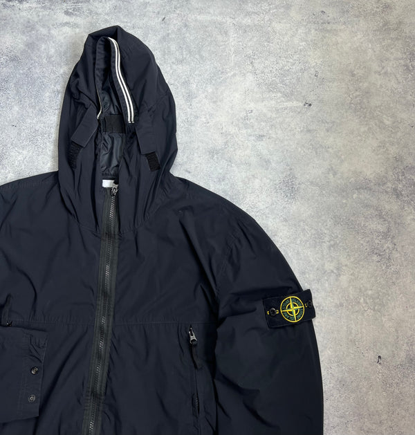 Stone island 2021 black skin touch nylon-tc jacket