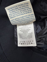 Moncler navy hooded tricot cardigan