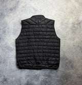 Stone island micro rip stop black down gilet