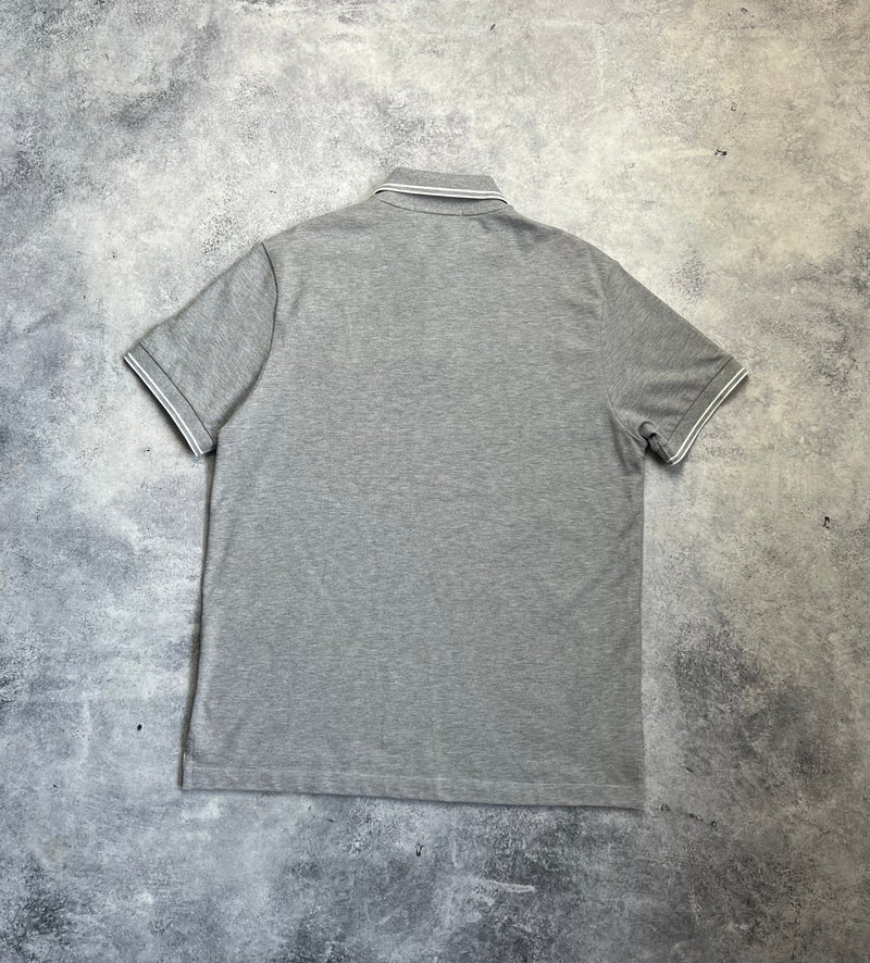 Stone island 2023 grey polo shirt