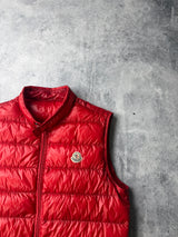 Moncler red GUI gilet