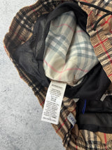 Burberry house check swim shorts