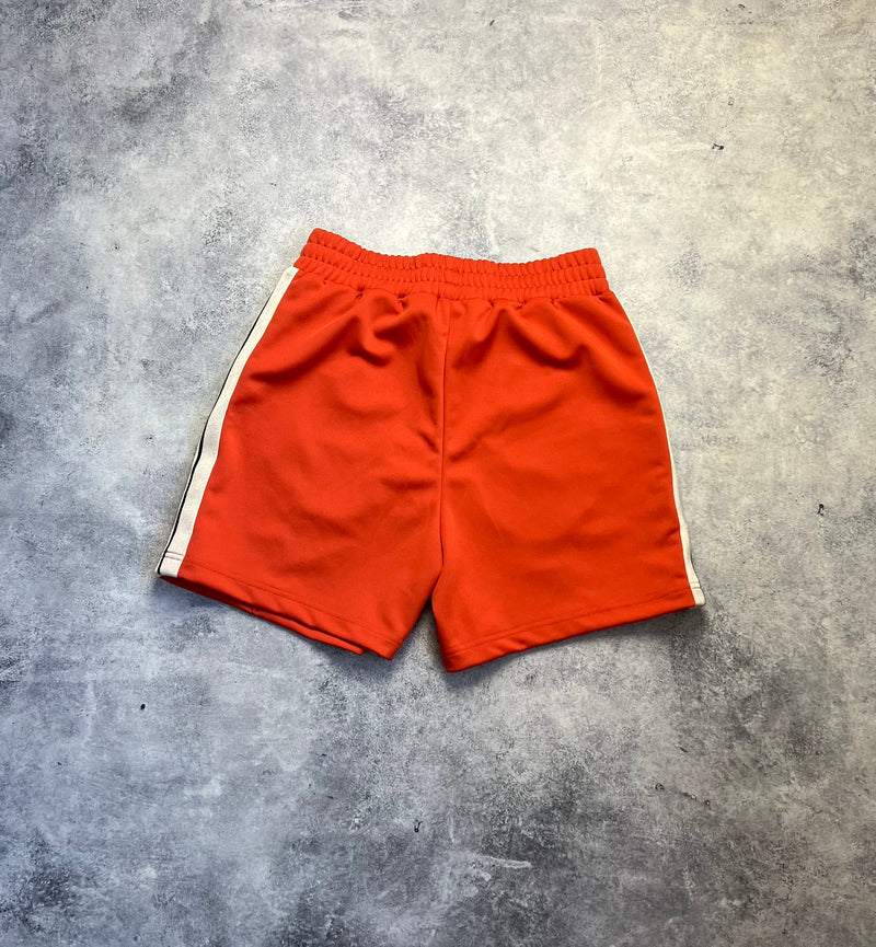 Palm angels orange track shorts