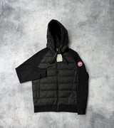 Canada goose black Hybridge Huron hooded jacket