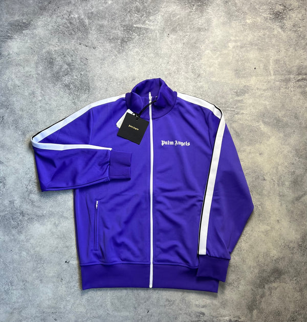 Palm angels purple track jacket