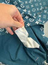 Louis Vuitton teal blue gradient tee