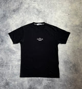 Stone island 2023 black archivio lino watro tee