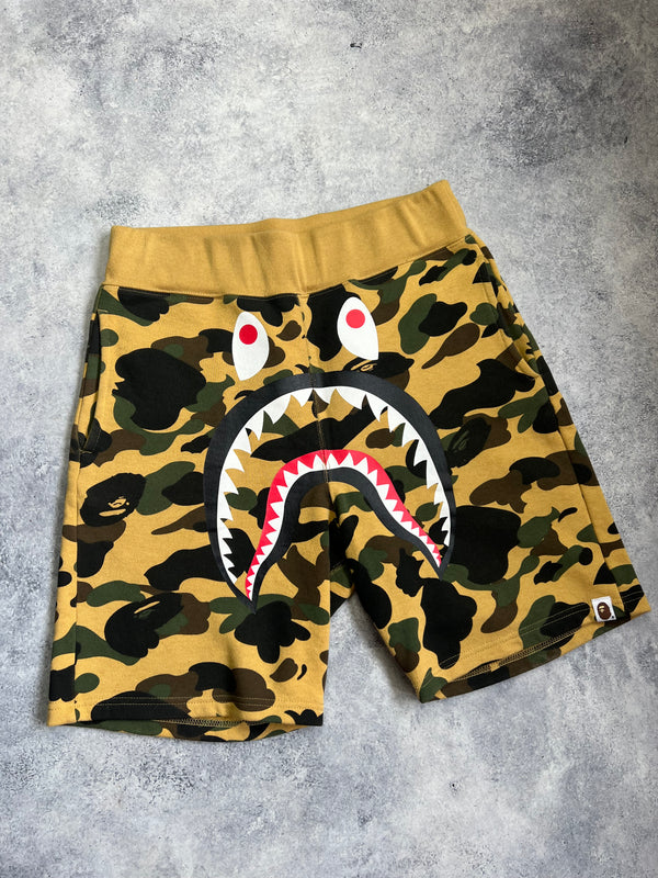 Bape camo cotton shorts