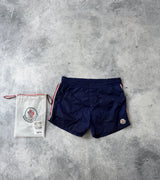 Moncler navy blue swim shorts