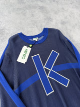 Kenzo Paris woven K knitwear jumper