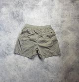 Stone island 2023 khaki nylon swim shorts