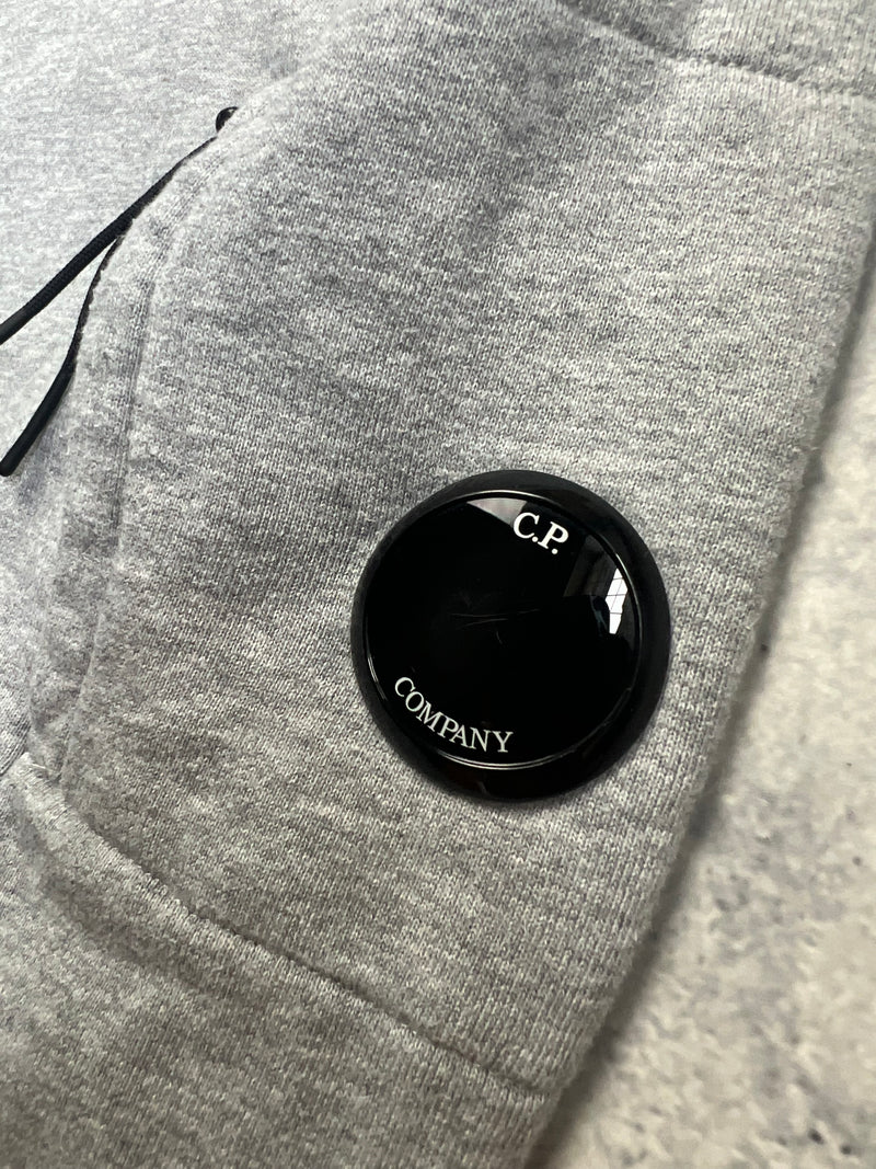 CP company grey pullover hoodie