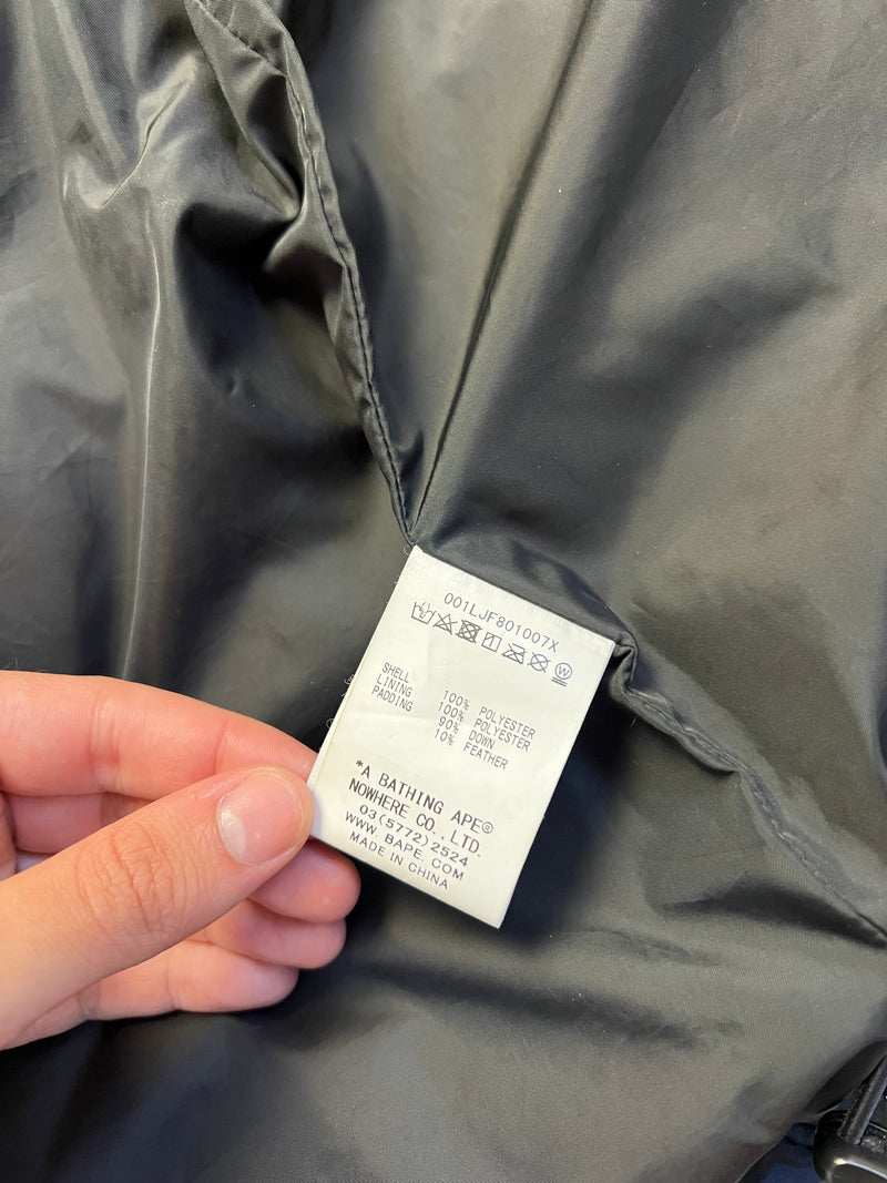 Bape blue camo gilet