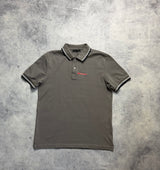 Prada grey polo shirt