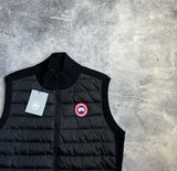Canada goose black Hybridge knit vest